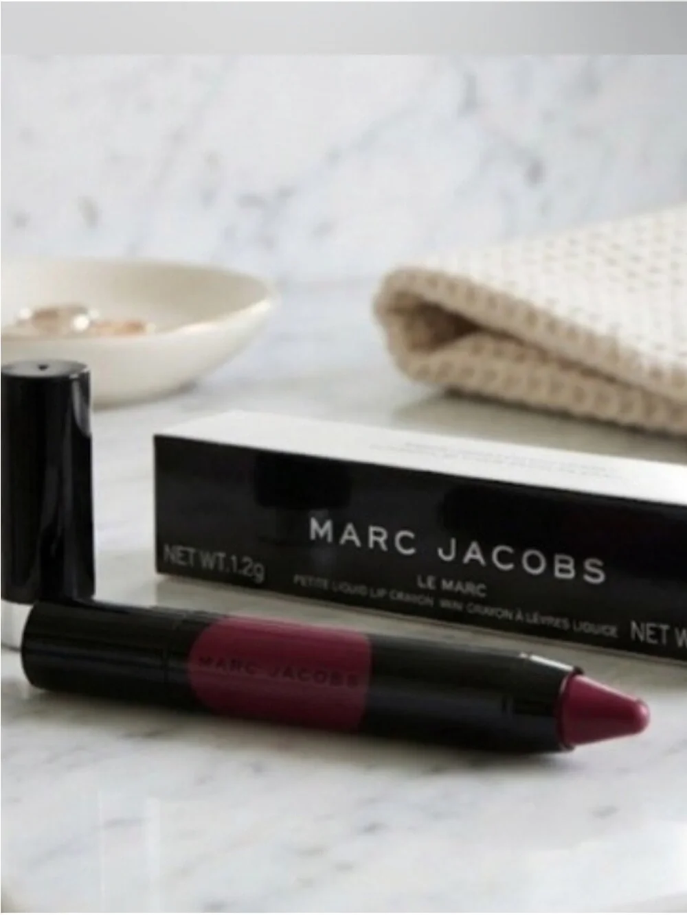 Marc Jacobs Le Marc Lip Crayon - Deep Berry Pink
